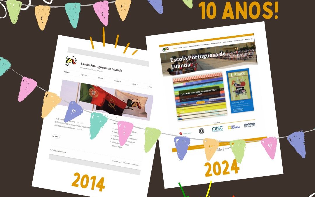 Website da Escola Portuguesa de Luanda completa 10 anos de existência